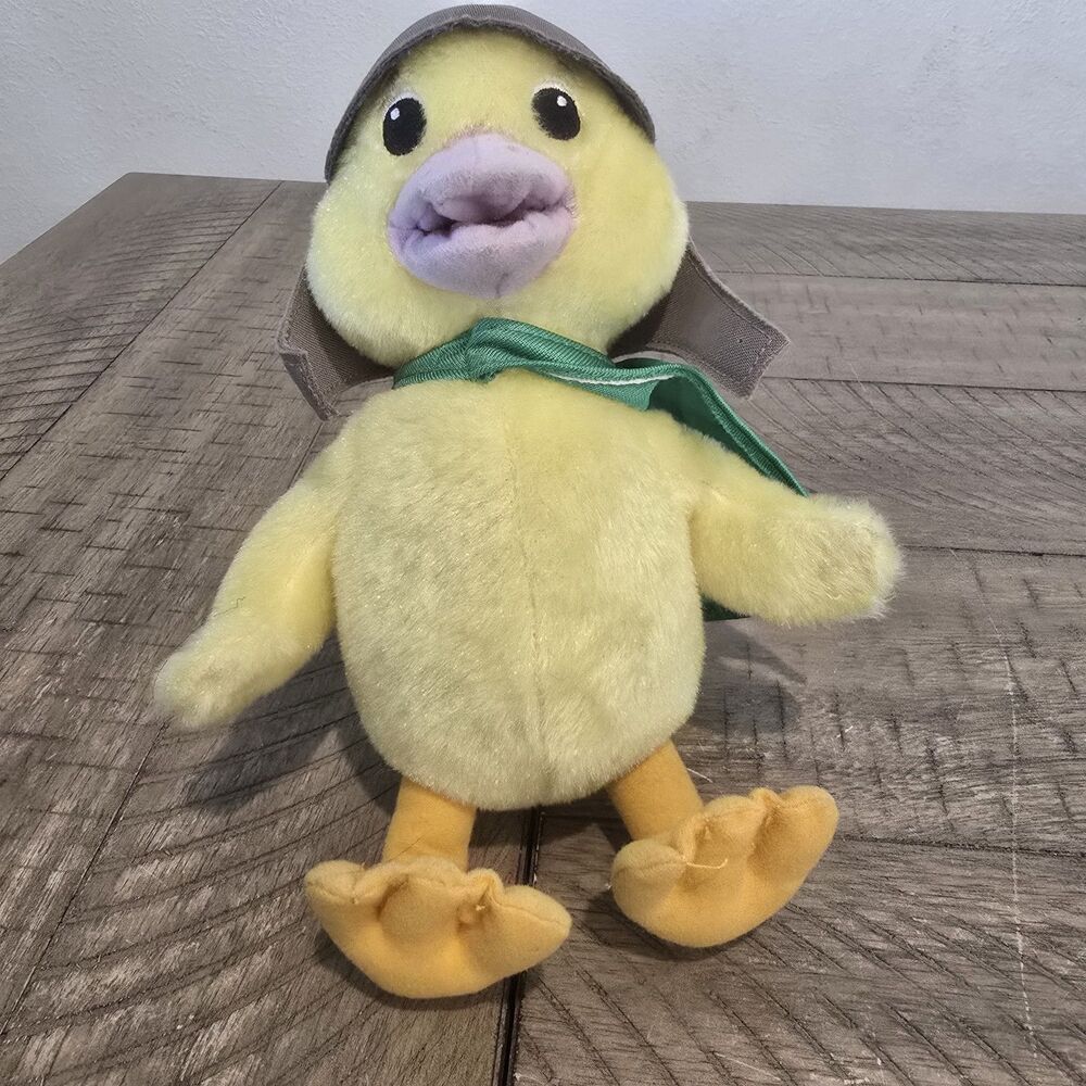 Fisher Price Ming Ming Duck 10" Wonder Pet Yellow Plush Stuffed Animal 2008